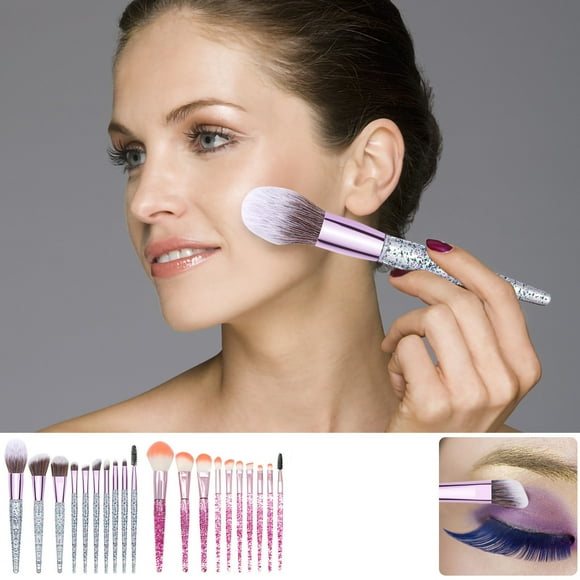 mtvxesu Makeup Brushes, Makeup Brush 10 Piece Set Makeup Brush Set Synthetic Bristles Eye Shadow Brush Face Brush Makeup Brush Suitable for Makeup Lovers Eye Makeup Brushes Final Markdown