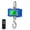 Blue, variant on Hook Scale, Digital Crane Scale 1000KG (2204lbs), Industrial Heavy Duty Crane Scale LCD Backlight with Unit Change/Data Hold/Tare/Zero for Construction Site Travel Market Fishing