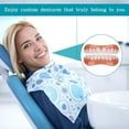 thumbnail image 4 of Soft Denture Reline Kit,False Teeth Set,Snap on Dentures Teeth Silicone Denture Top and Bottom Denture Soft Relining Kit, 4 of 5