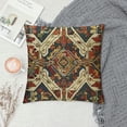 thumbnail image 2 of Creowell Throw Pillow Covers Home Decor Pillow Cases Decorative Cushion Couch Sofa Pillowcases Turkey Kilim Ancient Antique 24x24in, 2 of 5