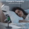 thumbnail image 6 of Aukey MagFusion 3-in-1 Wireless Charger with Qi2 Active Cooling, 6 of 7