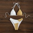 thumbnail image 1 of Two-Piece Swimsuit Bathing Suit Hot Spring Sexy Patchwork Bathing Suit Bikini, 1 of 1