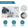 thumbnail image 6 of Navy Blue Fall Placemats Set of 2, Thanksgiving Maple Leaf Botanical Pumpkin Washable Wipeable Table Mats for Dining Tables, Indoor Outdoor Kitchen Place Mats for Holiday Party Table Decor, 6 of 9
