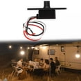thumbnail image 3 of QHUDLV -12V 5A Dimmer Switch PWM LED Dimmer Switch for Campervan Motorhome Cars U.S, 3 of 9