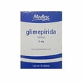 thumbnail image 1 of Glimepirida 30 Tabletas con 4 Mg, 1 of 3