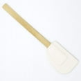 thumbnail image 2 of Rubber Bowl Scraper with Bamboo Handle, 2 of 2
