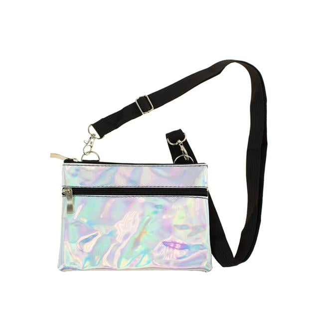 iridescent crossbody bag