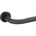 thumbnail image 1 of Curtain Rods for Windows to es Wrap Around Heavy Duty Drapery Rod ” Wall Mounted Ceiling Mounted Curved out Room Darkening Curtains Rod for Bedroom Kitchen Window Matte, 1 of 8