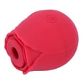 thumbnail image 3 of Vibrador de succión de vagina con forma de rosa, estimulación del clítoris, masajeador de parte privada femenina para mujer, 3 of 8
