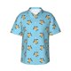 thumbnail image 1 of Balery Sea Turtle Camisas hawaianas de manga corta para hombre, camisas playeras de corte holgado, camisas de vacaciones con botones,X-Large, 1 of 7