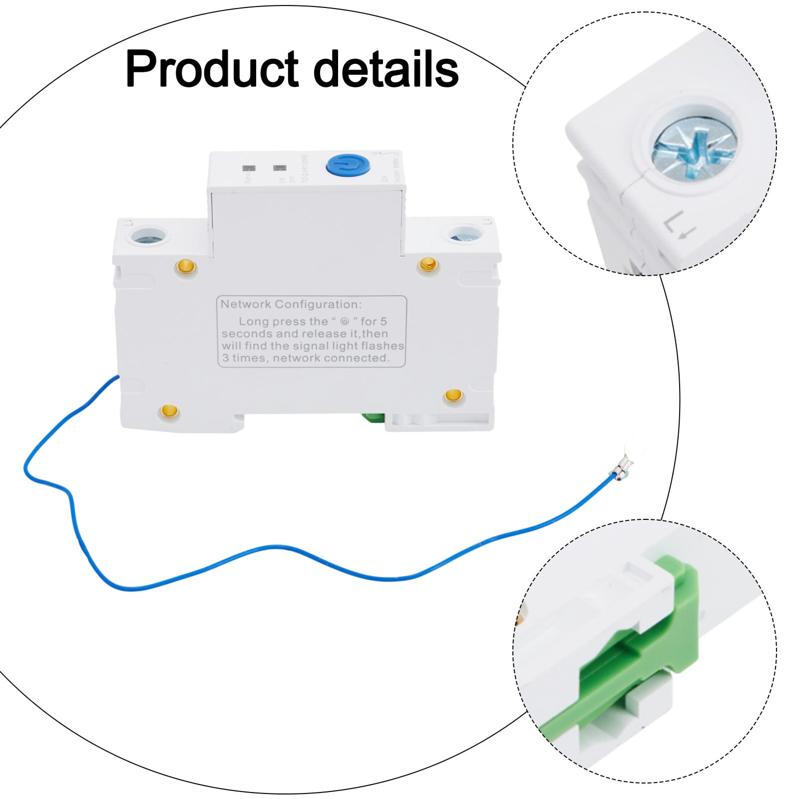 Dreamhall for Wifi for Smart Circuit Breaker 1P 63A Din Rail for Smart Switch Remote