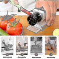 thumbnail image 2 of FFY Electric Knife Sharpener, Kitchen Knife Sharpener, Non-slip Base Apply To Knives And Scissors Screwdrivers - Snngv 26-27s, 2 of 4