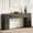 Gray, variant on Fnova 71" Long Console Table, Farmhouse Wood Grain Entryway Table, Narrow Rectangular Sofa Table Behind Couch for Entrance, Hallway, Living Room