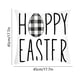 thumbnail image 3 of Uuiauoio Easter Pillow Covers 18x18 Easter Throw Pillow Covers with Bunny and Eggs Spring Home Decor Pillowcase Square Cushion Covers for Sofa Bed Couch, 3 of 6