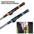 thumbnail image 5 of Golf Grip Trainer Outdoor Golf Swing Trainer Gesture Alignment Training Aids Training Grip Aid for Beginner-A, 5 of 9