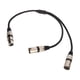thumbnail image 5 of Cable XLR hembra a doble XLR macho, Cable divisor XLR Cable de micrófono divisor 3 Y Pin Cable divisor XLR Diseño de clase mundial, 5 of 9