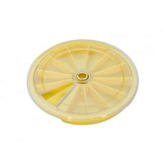 Round Compartment Tray, 12 Compartments