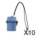 thumbnail image 1 of DYNWAVECA 10x Clip de Conteneur Étanche pour Boîte de Plongée Kayak Bleu, 1 of 10
