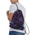 thumbnail image 3 of Drawstring Backpack - Lilac Splash Proof Small Drawstring Gym Bag for Women Men, Cinch Sports String Bag Backpack for Travel Swimming Beach, 3 of 8