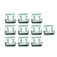 thumbnail image 2 of GUOOL 10x Invisible Leg Shortening Clips Premium Portable Non Slip Pants Edge Clip green, 2 of 9