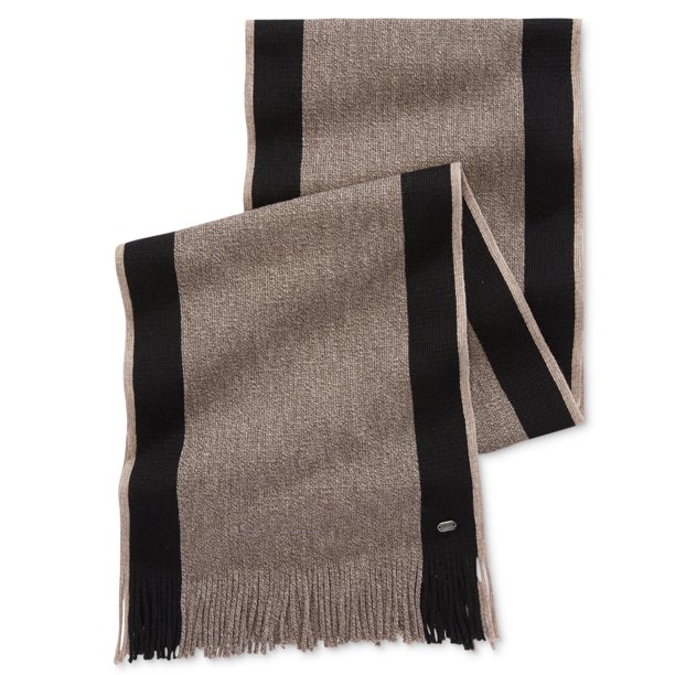 Hugo Boss - Bufanda Fadon para hombre, color beige, talla única