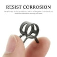 thumbnail image 5 of WRISTBIQUE 50pcs Hose Tube Clip Black 65 Manganese Steel Prevent Disconnections for Hoses, 5 of 5