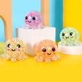 thumbnail image 1 of 1Pc Random Color Glowing Light Squid Vent Ball Squeeze Decompression Toy, Bubble Octopus Squid Stress Ball Relief Toy Gift For Children And Young People, 1 of 4