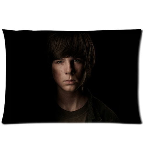 DEYOU The Walking Dead Carl Grimes Chandler Riggs Pillowcase Pillow Case Cover Two Sides Printing Size 20x30 inch