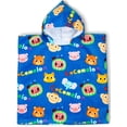 thumbnail image 2 of Towel Jay Franco CocoMelon, poncho con capucha, 71 x 71 cm, algodón, 2 of 7