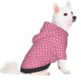 thumbnail image 2 of Fotbe Fish Scales Sudadera con Estampado para Perros Pequeños – Suéter con Capucha para Mascotas, Tela Suave de Forro Polar con Bolsillo-Medium, 2 of 7