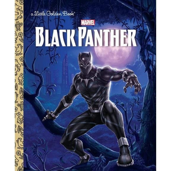 Pre-Owned Black Panther Little Golden Book (Marvel: Black Panther) (Hardcover) 1524763888 9781524763886