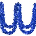 thumbnail image 3 of 5-Pack 15FT Blue Tinsel Garland – Glitter Metallic Twist for Christmas, Weddings, Luaus & More, 3 of 7