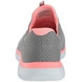 thumbnail image 3 of Skechers Women's Summits Sneaker, Grey/Pink, 9.5 M US, 3 of 6