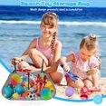 thumbnail image 5 of Triani Large Pool Storage Bag Pouch Outdoor Swimming Pool Accessories Heavy Duty Reinforced Attaches to Pool Side and Fence for Inflatables Pool Toys Floats (Black), 5 of 7