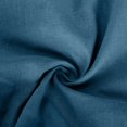 thumbnail image 6 of RYRJJ Cotton Linen Shorts for Women Trendy High Waisted Short Casual Summer Pull On Beach Wide Leg Shorts with Pockets(Blue,S), 6 of 6