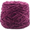 thumbnail image 1 of Granjero Gordo Hilo de terciopelo de chenilla de 250 g, hilo suave de color púrpura y rojo, hilo de punto de terciopelo, hilo de algodón mezclado con poliéster, hilo tejido a mano, 1 of 5