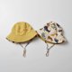 thumbnail image 4 of Sombrero de pescador con sombrilla para niños de doble cara para primavera y verano, sombrero de sol transpirable con protección solar para bebés, 4 of 5