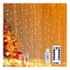 thumbnail image 1 of Cortinas Decorativas VIMI De 300 Led Serie De Luces Color Amarillo Con 8 Modos, 1 of 9