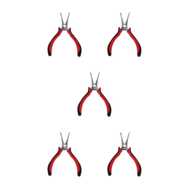 Scienceny Herramientas manuales eficientes de acero al carbono para alicates multiusos unisex y alicates para engarzar herramientas de corte Rojo Type2 NO2
