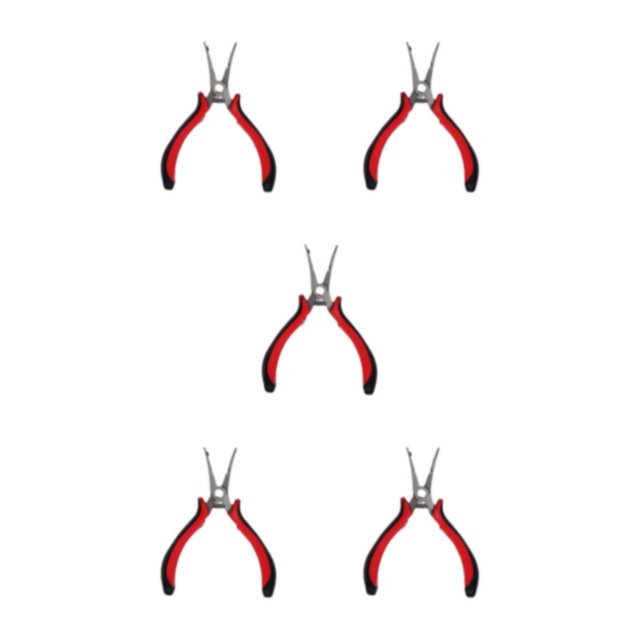 Scienceny Herramientas manuales eficientes de acero al carbono para alicates multiusos unisex y alicates para engarzar herramientas de corte Rojo Type2 NO2