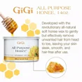 thumbnail image 4 of GiGi All Purpose Hard Wax, Honey-Infused Hair Removal Wax for Face and Body, 14 oz, 4 of 9