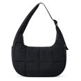 thumbnail image 1 of Bolso Hombro Acolchado La Media para Mujeres () Negros, 1 of 9