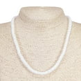 thumbnail image 2 of BlueRica White Smooth Puka Shell Necklace, 24 in, 2 of 4