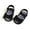 Black, variant on Summer Baby Girls Flats Shoes Infants Anti-Slip Bow Sandals Soft Soled First Walkers Shoes, Pink