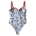 thumbnail image 6 of Haivin Elegant Wrap One-Piece Swimsuit,Tummy Control Bathing Suit, Classic Monokini for Women, 6 of 7