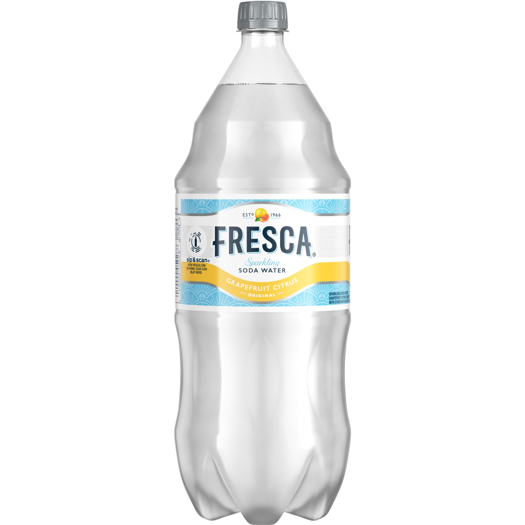 Fresca Citrus Soda Pop Bottle, 2 Liters