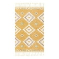 thumbnail image 3 of Unique Loom Mesa Collection Area Rug - Papago (5' 1" x 8' Rectangle Gold/Cream), 3 of 7