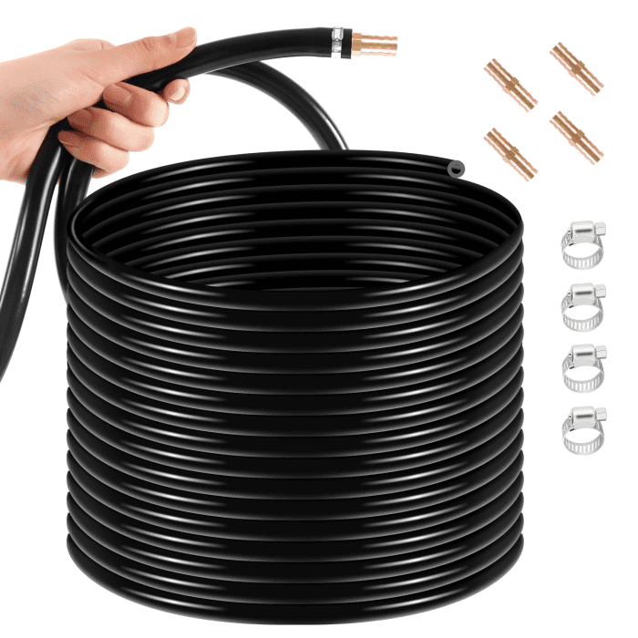 Professional-Grade Aeration Solution - 328 Foot 3/8" Weighted Hose with Complete Accessories