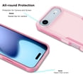 thumbnail image 2 of For iPhone 17 Air 5G 2025 Case ,Sturdy Phone Case for Apple 17 Air 6.5 inch ,Tiflook Shockproof Protection Heavy Duty Armor Hard Plastic & Rubber Rugged Bumper 2-in-1 Case Cover ( Pink ), 2 of 5