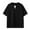 B_ Black, variant on YLSDY Men's V Neck T Shirts - Casual Stylish Fitted Stretch Tees for Men Solid Color Breathable Comforable Baggy Tops Shirt Black XXXXL